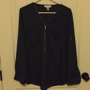 Charcoal Calvin Klein blouse